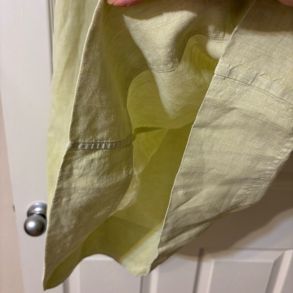 J. Jill 100% Linen Shift Dress with Pockets, Light Green size L - Picture 8 of 12